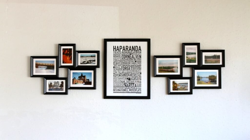 10 Clever DIY Crafts to Add a Unique Touch to Any Room - Photo Frame Collage