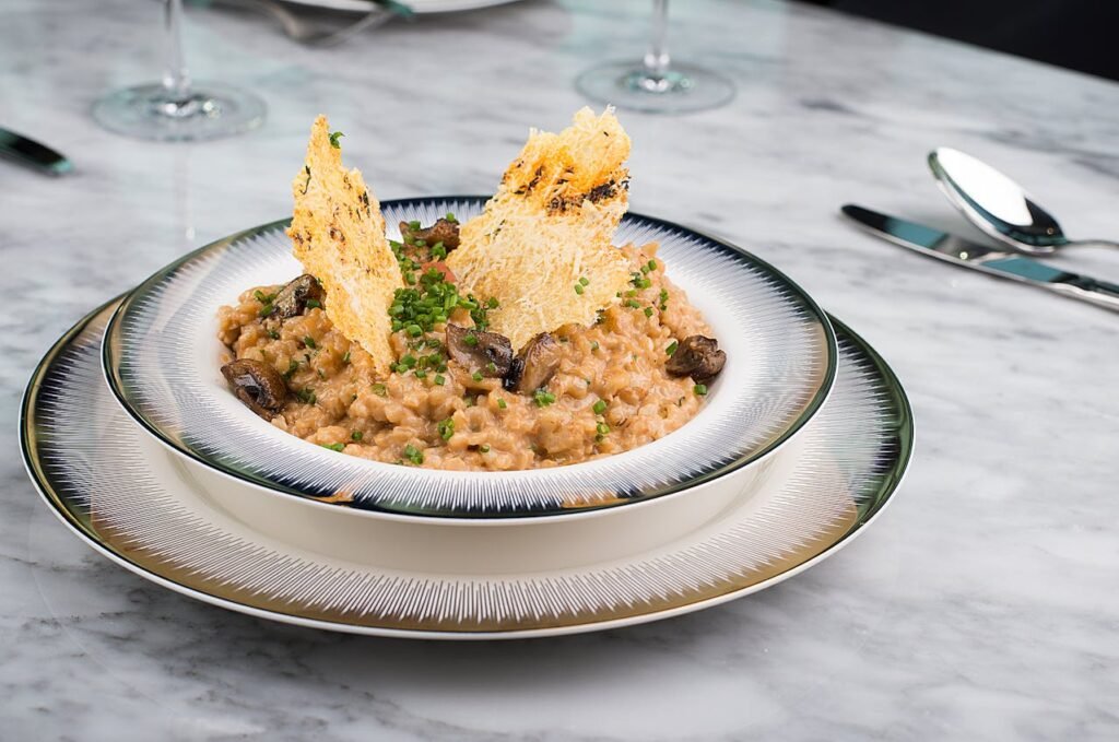 5 Delightful Food Recipes for an Unforgettable Meal - Truffle Mushroom Risotto