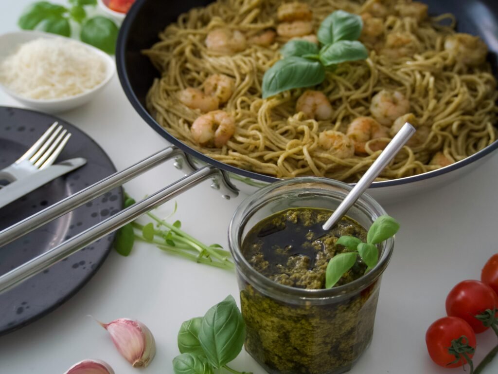 Garlic Butter Shrimp Pasta